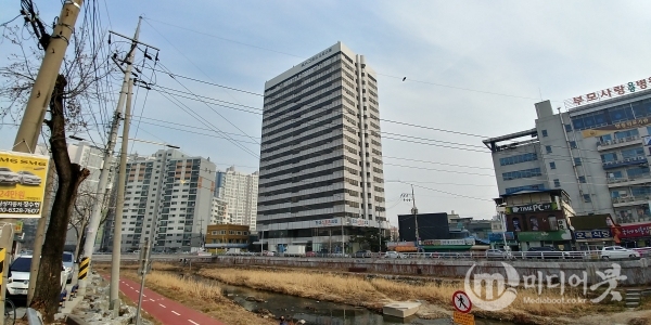 대전 동구 현대그랜드오피스텔 전경. 동구 제공