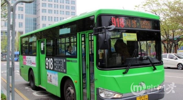 대전 시내버스 승객이 5년 만에 증가세로 돌아섰다. 대전시 제공